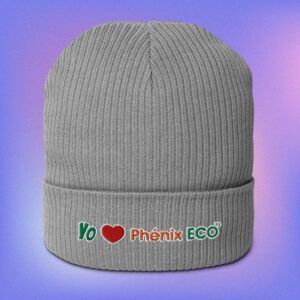 Organic ribbed beanie