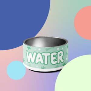 Premium Stainless Steel Pet Bowl with Anti-Slip Base | Food-Grade Dog & Cat Bowl – Phénix ECO