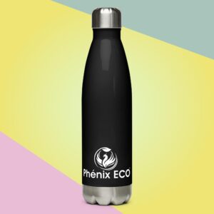 Eco-Friendly Stainless Steel Water Bottle, 17oz Reusable Design