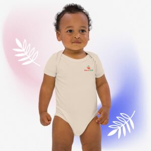 Organic cotton baby bodysuit