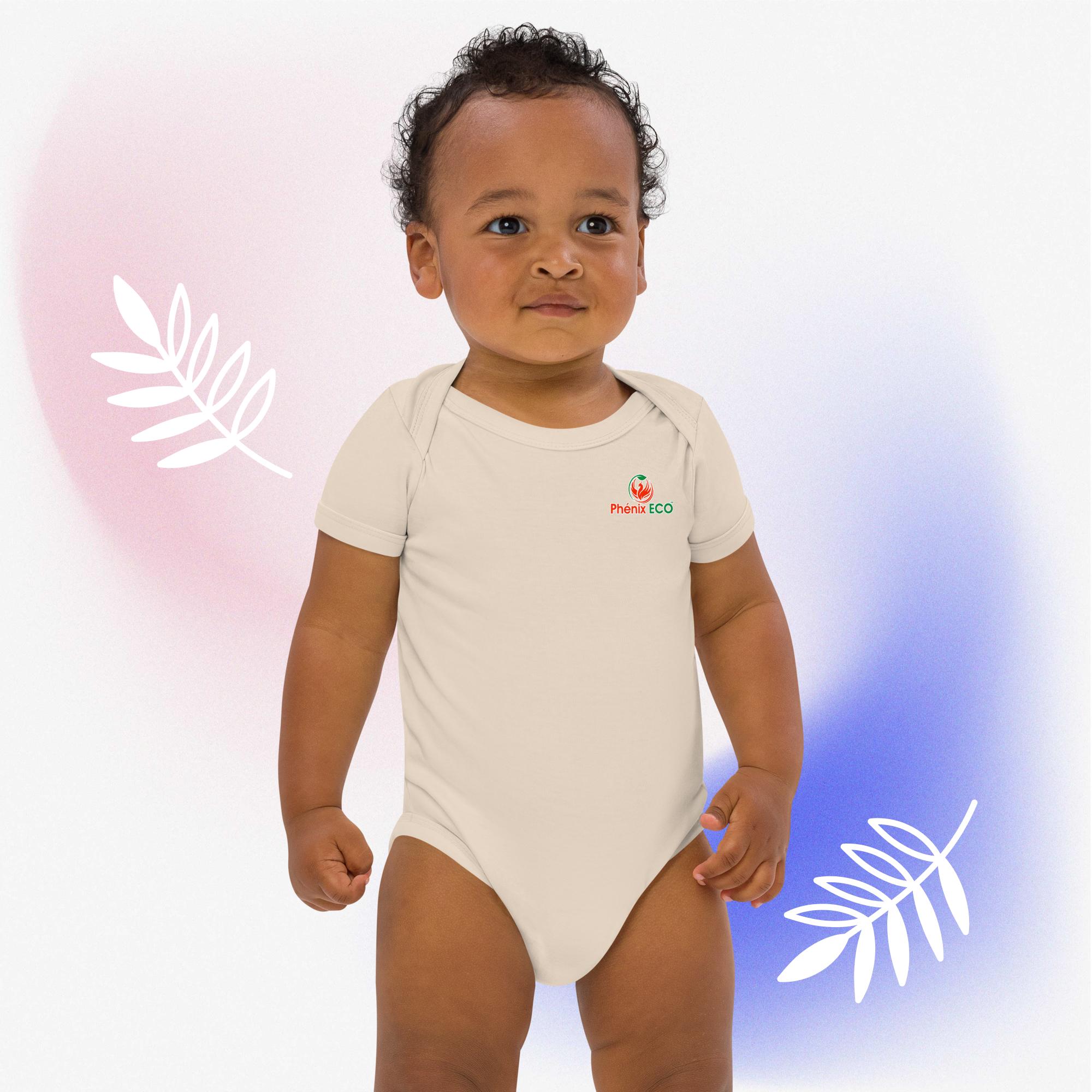 Organic cotton baby bodysuit