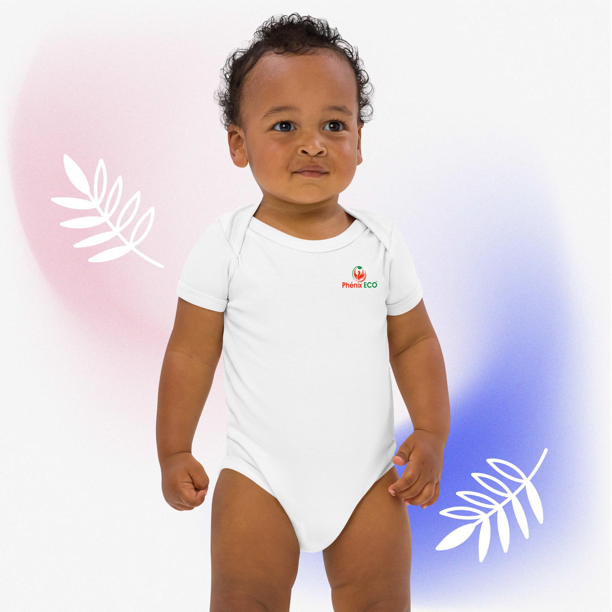 Organic cotton baby bodysuit - Image 3