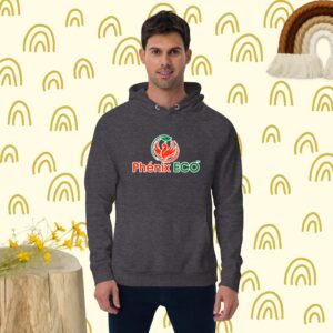 Unisex eco raglan hoodie